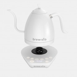 White "Artisan" Kettle - Brewista | Terres de Café