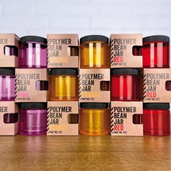 Polymer Bean Jar for Nitro Blade C40 - ORANGE - COMANDANTE I Terres de Café
