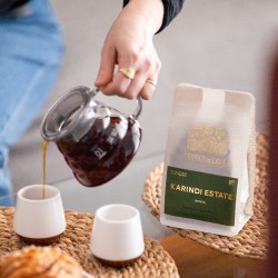 Hario 360ml glass coffee jug for V60 coffee makers - 1 to 3 cups