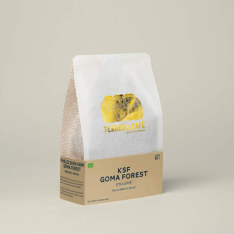 café de spécialité Terres de café - Café KSF Goma Forest Bio