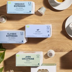 Specialty coffee by Terres de Café - Organic H3 Home-Compostable x 10