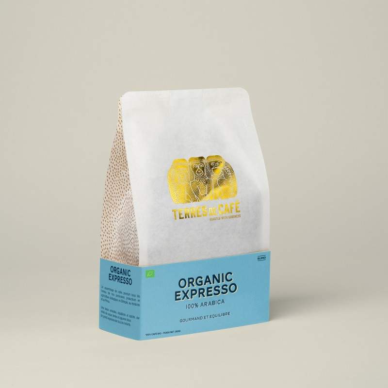 café de spécialité Terres de café - Café Organic Expresso Bio