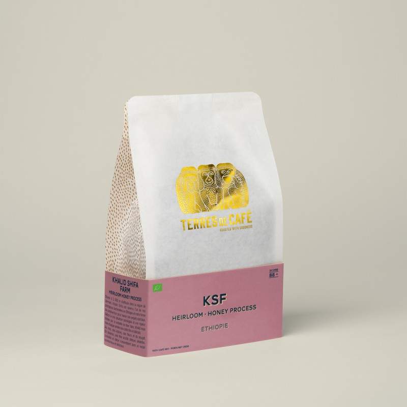 café de spécialité Terres de café - Café KSF Honey Bio