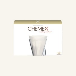 100 Chemex bonded filters - 1 to 3 cups