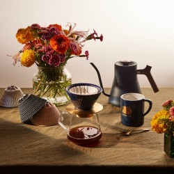Flatbed - Coffee Dripper - 1 cup - Cobalt