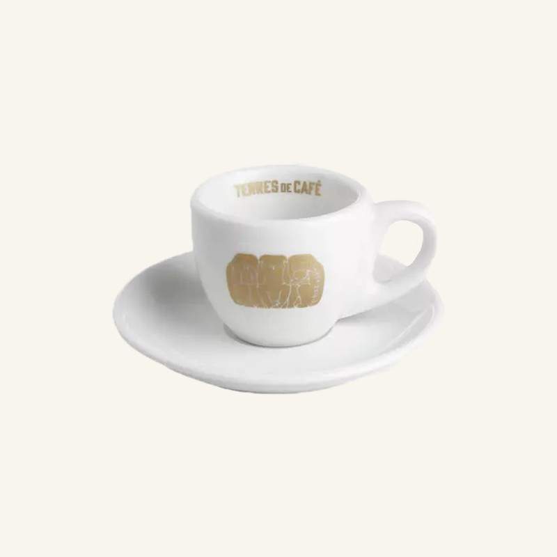 Expresso porcelain cup and saucer - 75mL
