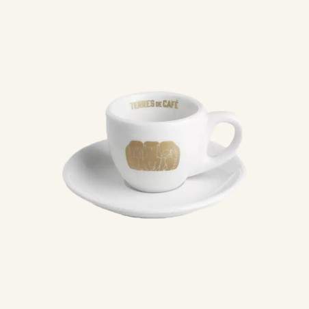 Tasse Et Sous-Tasse À Expresso En Porcelaine | Vente en Ligne