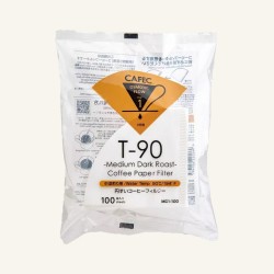 Box of 100 Medium-Dark Roast Paper Filters - 1 CUP | Terres de Café