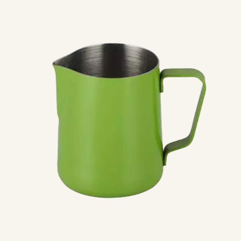 Pichet à Lait Vert en Inox - 590 ml | JoeFrex | Vente en Ligne