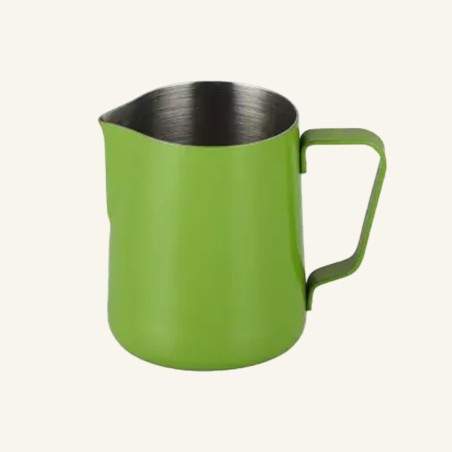 Pichet à Lait Vert en Inox - 590 ml | JoeFrex | Vente en Ligne