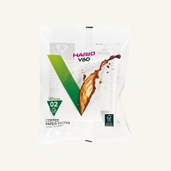 Batch of 100 filters 02 for V60 Dripper HARIO
