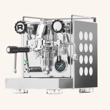 Appartamento - Machine à café expresso manuelle - Inox/Blanche Machines à café