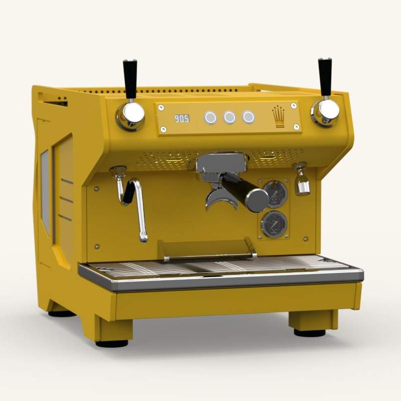 Ace 1 Groupe - Machine à café expresso manuelle - Jaune Zinc Machines à café