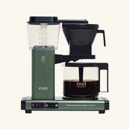 KBG 741 SELECT - Cafetière filtre - Vert Sapin Cafetières et bouilloires