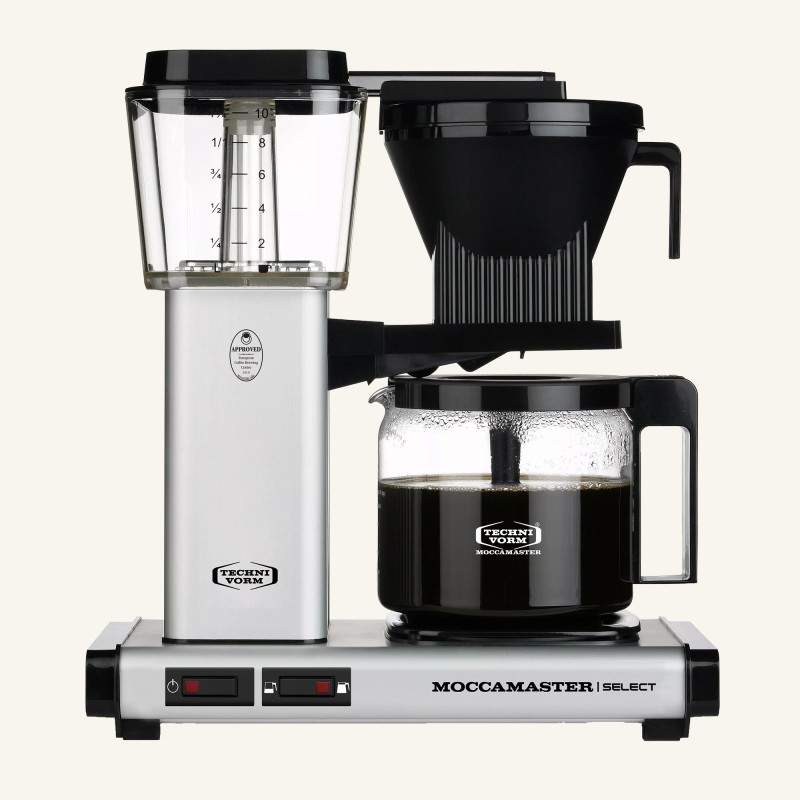 KBG 741 SELECT - Cafetière filtre - Alu Mat Cafetières et bouilloires