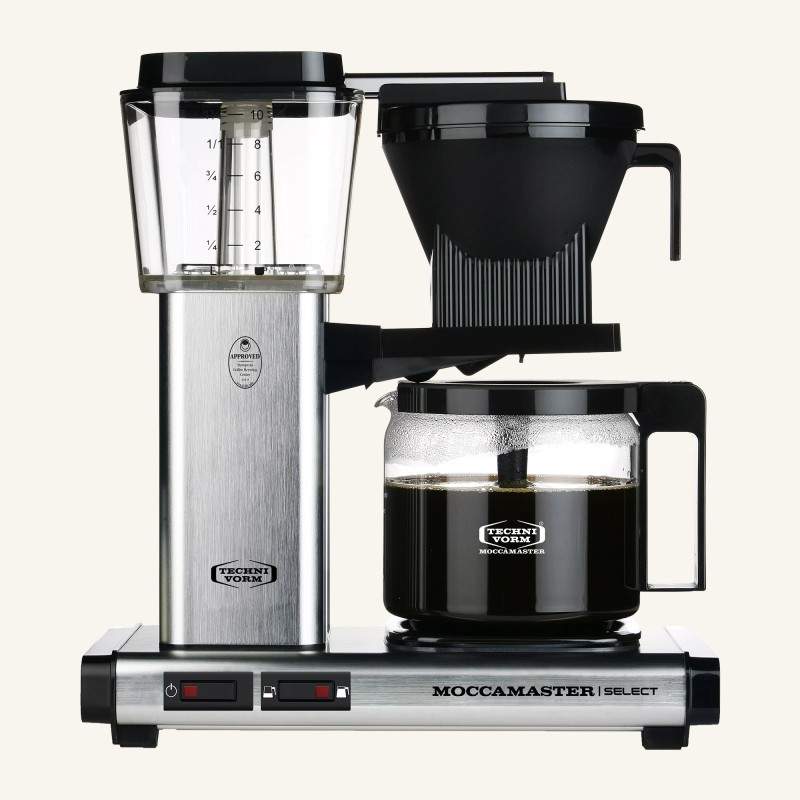 KBG 741 SELECT - Cafetière filtre - Alu Brossé Cafetières et bouilloires