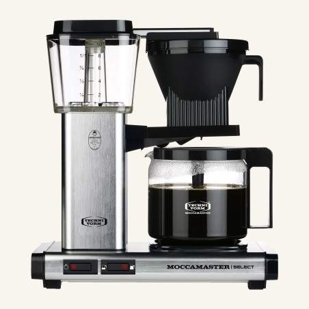 KBG 741 SELECT - Cafetière filtre - Alu Brossé Cafetières et bouilloires