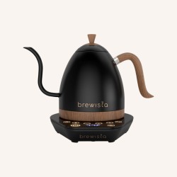 Artisan - Bouilloire - Noir Mat et Bois Cafetières et bouilloires