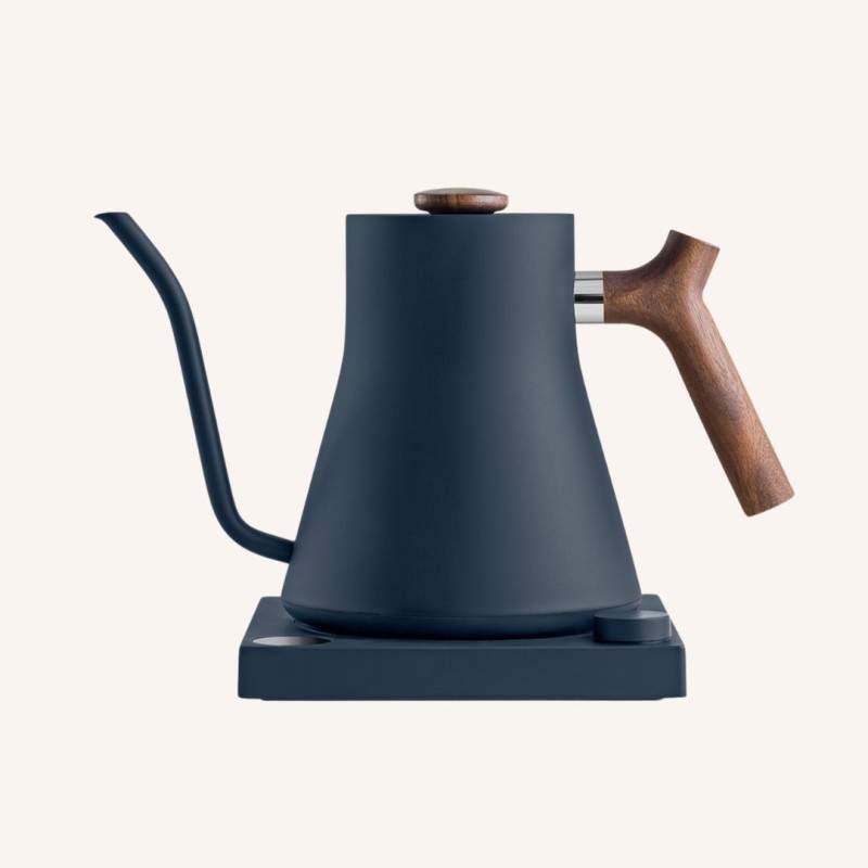 STAGG Blue and Wood Kettle - Fellow