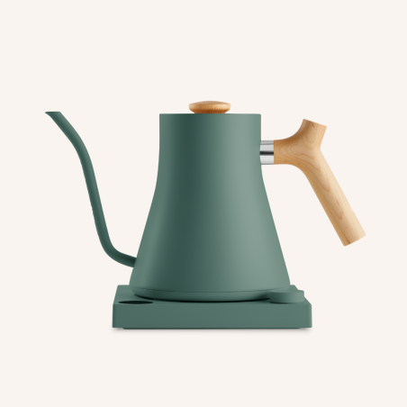 EKG Stagg - Bouilloire - Vert Clair et Bois Cafetières et bouilloires