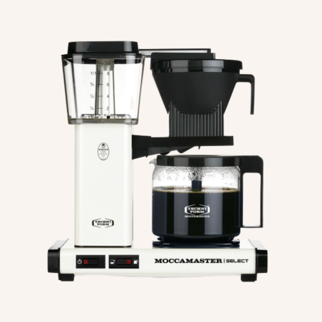 KBG 741 SELECT - Cafetière filtre - Blanc mat Cafetières et bouilloires