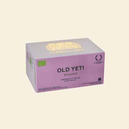 café de spécialité Terres de café - Capsules Home-Compostable Old Yeti bio x 10
