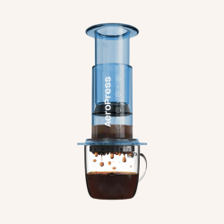 Cafetière Aeropress Clear - Bleue Cafetières et bouilloires