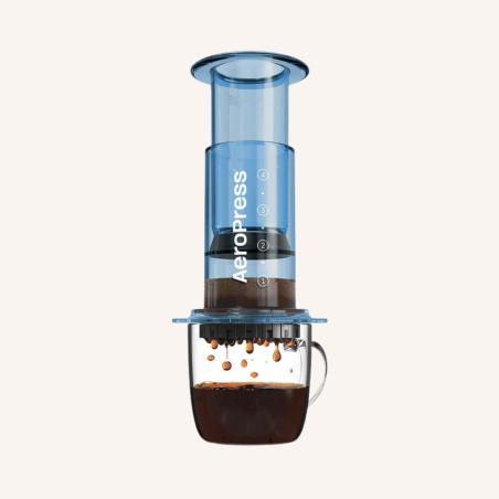 Cafetière Aeropress Clear - Bleue Cafetières et bouilloires