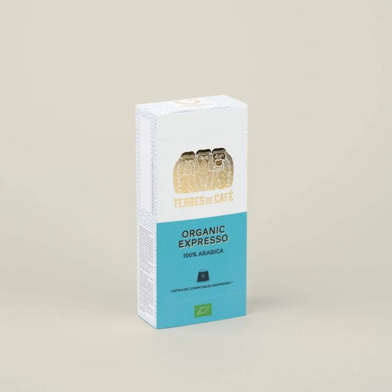 Specialty coffee by Terres de Café - Capsules Organic Bio x 10