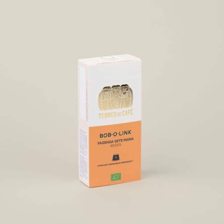 café de spécialité Terres de café - Capsules Bob-o-Link Bio x 10