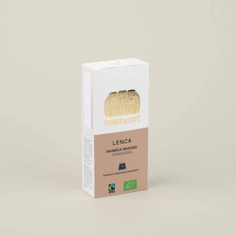 café de spécialité Terres de café - Capsules Lenca x 10