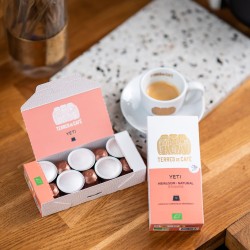 café de spécialité Terres de café - Capsules Yeti Village bio x 10