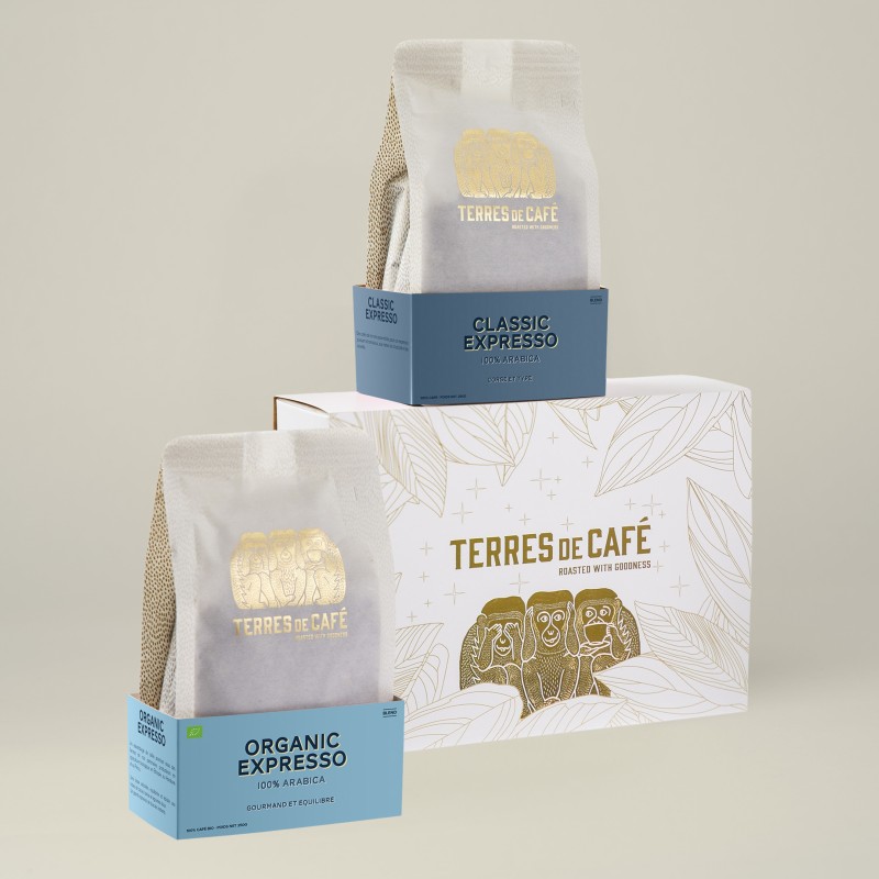 café de spécialité Terres de café - Coffret Expresso Blend