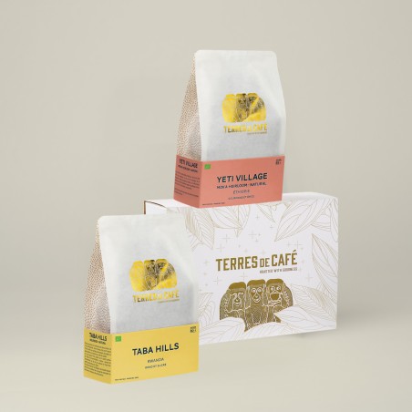 café de spécialité Terres de café - Coffret Bio & Durable X2