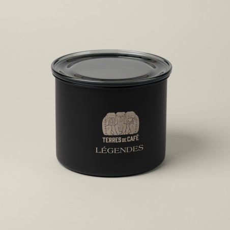Boîte hermétique Airscape Légendes noire - 250 g | Vente en Ligne