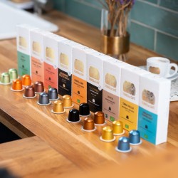 café de spécialité Terres de café - Coffret Capsules 6 boîtes