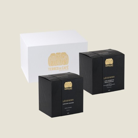 café de spécialité Terres de café - Coffret Duo Légendes