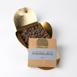 Cacao de spécialité | Perles - Box of coffee beans coated with 70% chocolate | Online Shop