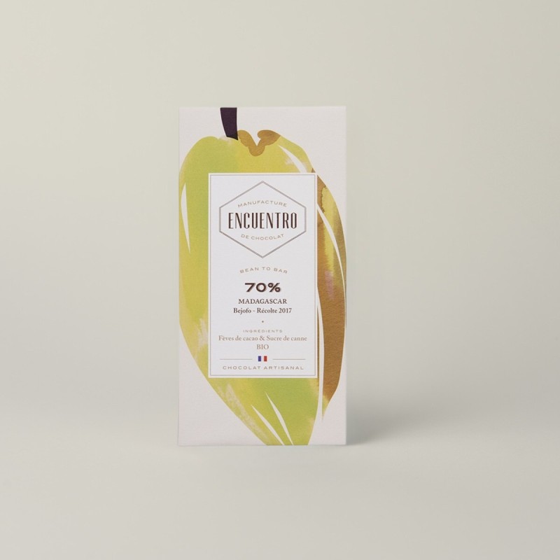 Tablette de chocolat Encuentro - 70% Madagascar | Vente en Ligne