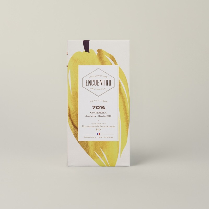 Tablette de chocolat Encuentro - 70% Guatemala | Vente en Ligne