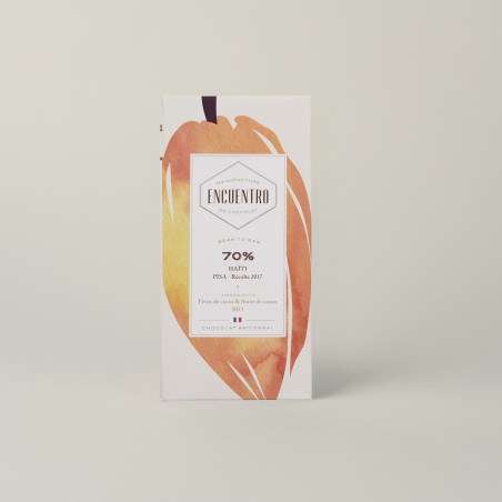 Tablette de chocolat Encuentro - 70% Haiti | Vente en Ligne