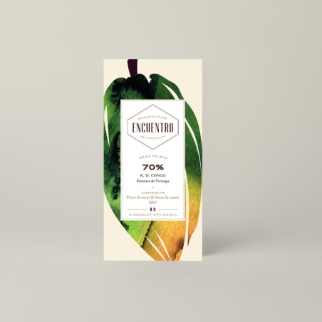 Tablette de chocolat Encuentro - 70% Congo | Vente en Ligne