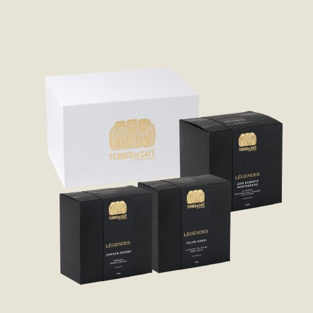 Coffret Trio Légendes| Cafés de spécialité | Vente en ligne