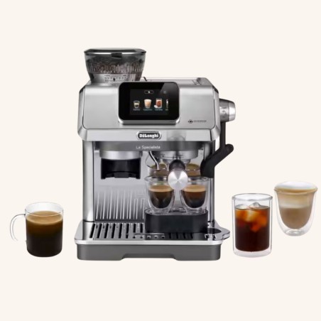 Machine à café | Specialista Touch EC9455.M - Machine à café expresso automatique - Metal | Vente en Ligne