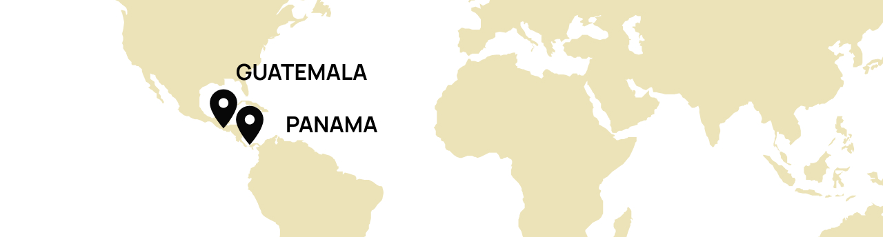 Origine Panama, Guatemala
